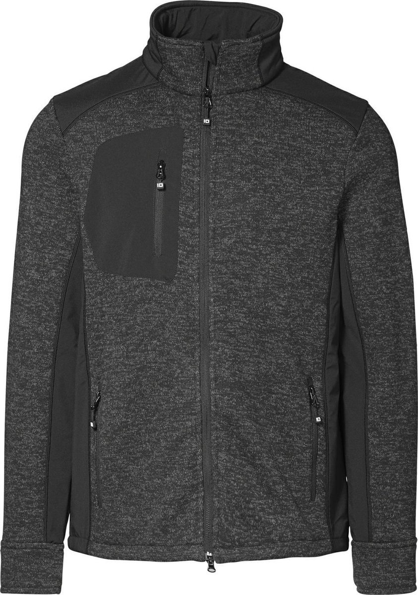 ID-Line 0850 Cardigan Antraciet3XL