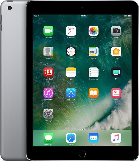 Apple iPad (2017) - 9.7 inch - WiFi - 32GB - Spacegrijs