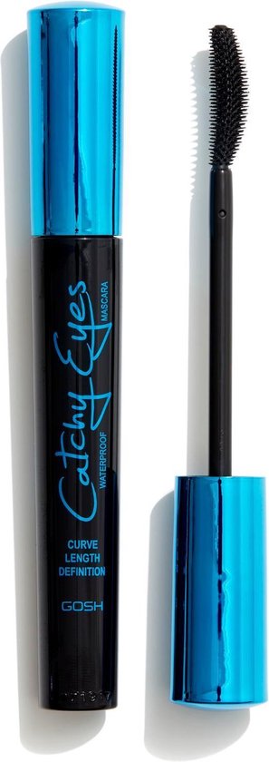 Gosh - Catchy Eyes Mascara Waterproof wodoodporny tusz do rzęs Black 8ml