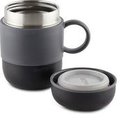 Vacuum Thermosbeker 0,28L - Zwart - Pioneer