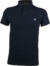 Rox - Heren Poloshirt Rafael - Donkerblauw - Slim Fit - Maat XXL