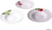 Tavola - Pastaborden (6 stuks) - Wit - Ø27 cm - Dinerbord - Borden
