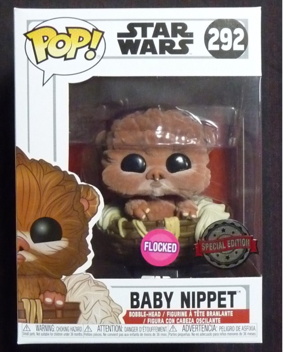 Funko Pop! Star Wars - Baby Nippet (Flocked) #292 Target Exclusive