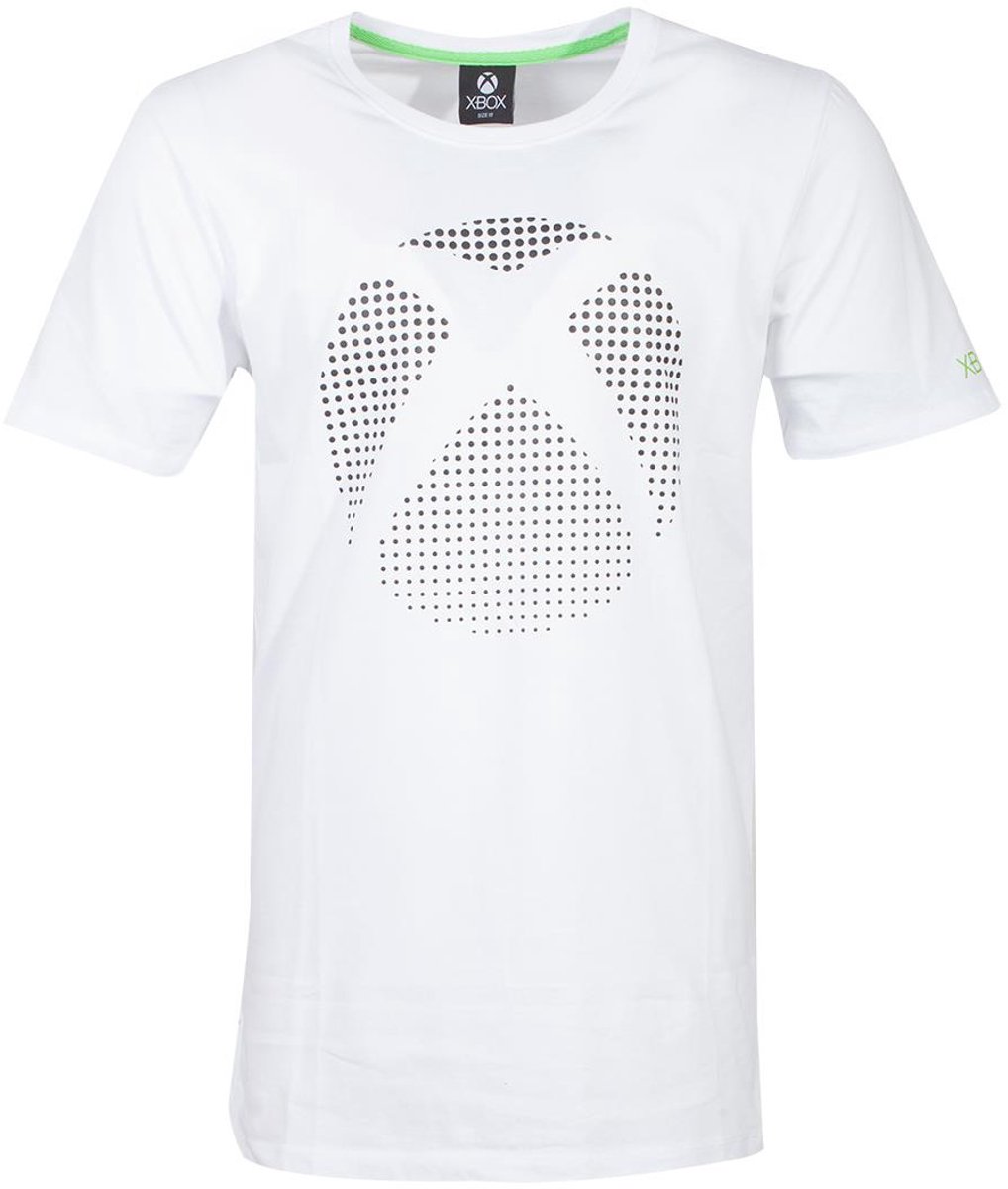 Xbox Heren Tshirt -M- Dot Logo Wit