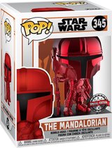 Funko POP! Star Wars: The Mandalorian #345 Chrome Exclusive Vaulted