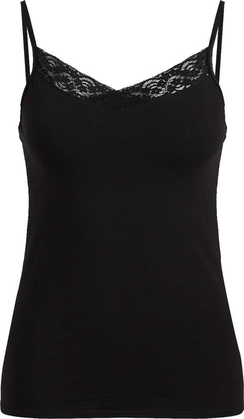WE Fashion Dames singlet met kant