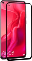 Huawei P20 Lite (2019) - Full Cover Screenprotector - Gehard Glas - Zwart