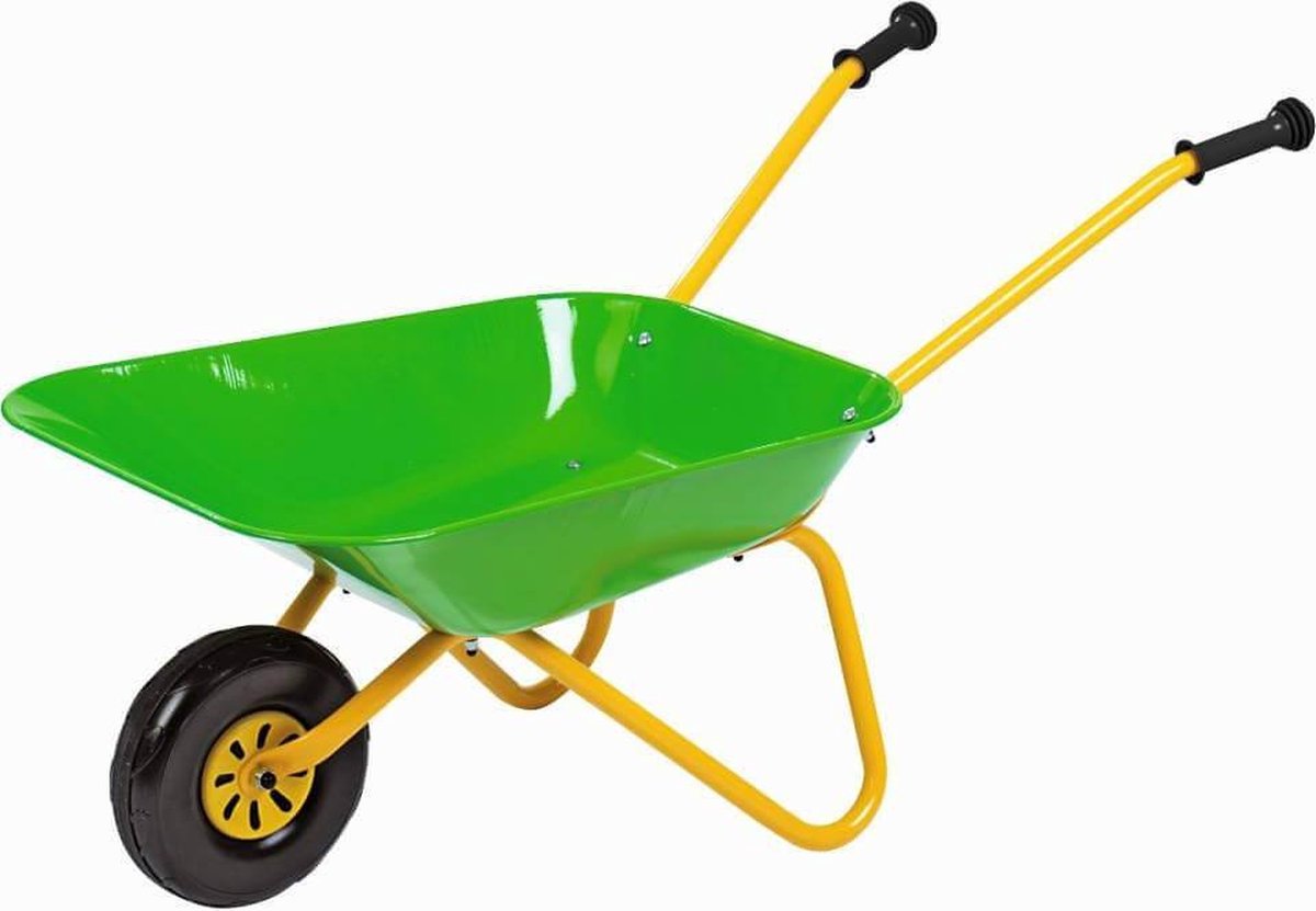 Kinderkruiwagen Rolly Toys, METALEN bak GROEN — afbeelding 7