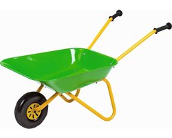 foto van Kinderkruiwagen - Rolly Toys Kruiwagen metaal groen