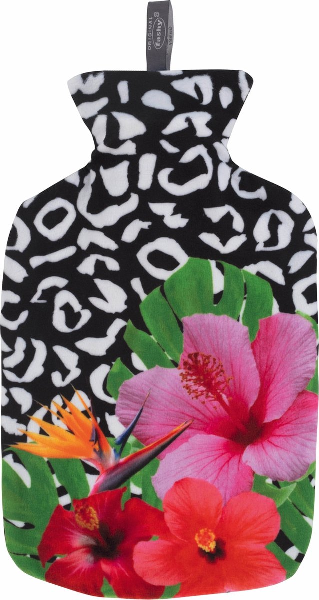 Goedkoopste Warm water kruik - Met zachte hoes kleur bloemen
