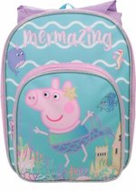 rugzak met capuchon Peppa Pig 8 liter multicolor