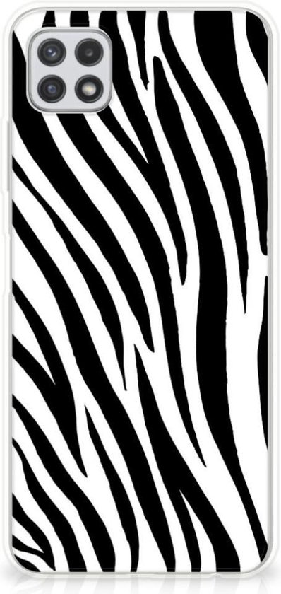 Bij zonsopgang levenslang stoom Trendy Telefoonhoesjes Samsung Galaxy A22 5G Smartphone hoesje Zebra |  bol.com