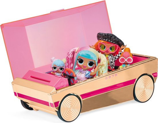 L.O.L. Surprise! 3-in-1 Party Cruiser Poppenauto - Poppenvervoersmiddel — afbeelding 4