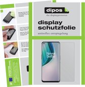 dipos I 2x Beschermfolie mat geschikt voor OnePlus Nord N100 Folie screen-protector (expres kleiner dan het glas omdat het gebogen is)