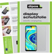 dipos I 2x Beschermfolie mat compatibel met Umidigi A7 Pro Folie screen-protector (expres kleiner dan het glas omdat het gebogen is)