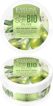 Extra Zachte Bio Olive Intensief Herstellende Gezichts- en Lichaamscrème voor de droge en zeer droge huid 200ml
