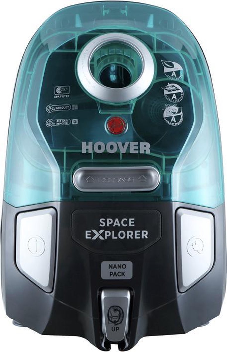 Hoover Space Explorer 2 L Aspirateur réservoir cylindrique Sec 700 W Sans  sac