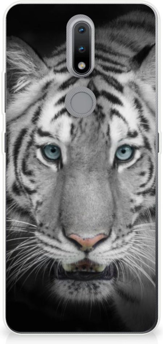 Nokia 2.4 TPU Hoesje Tijger