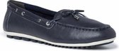 Tamaris Dames Mocassin 1-1-24603-26 805 blauw smal Maat: 40 EU