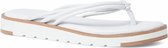 Tamaris Dames Slip-on schoen 1-1-27123-26 100 wit Maat: 42 EU