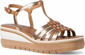 Tamaris Dames Sandaaltje 1-1-28309-26 499 goud normal Maat: 41 EU