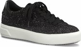Tamaris Dames Sneaker 1-1-23750-26 047 met zwart gevlekt normaal Maat: 38 EU