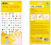 nagelstickers Pets meisjes 23 x 11 cm 78 stuks