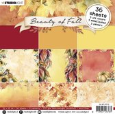 Paper Pad - Beauty Of Fall nr. 12 - 15 x 15 cm  - 170 grams - Studiolight