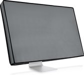 kwmobile hoes voor 24-26" Monitor - Beschermhoes voor PC-monitor in grijs - Beeldscherm cover