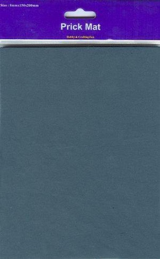 Prik en Embossing Mat + Prikpen extra fijne naald