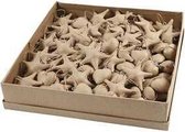 Kerst assortiment, afm 5+8 cm, 120 stuk/ 1 doos