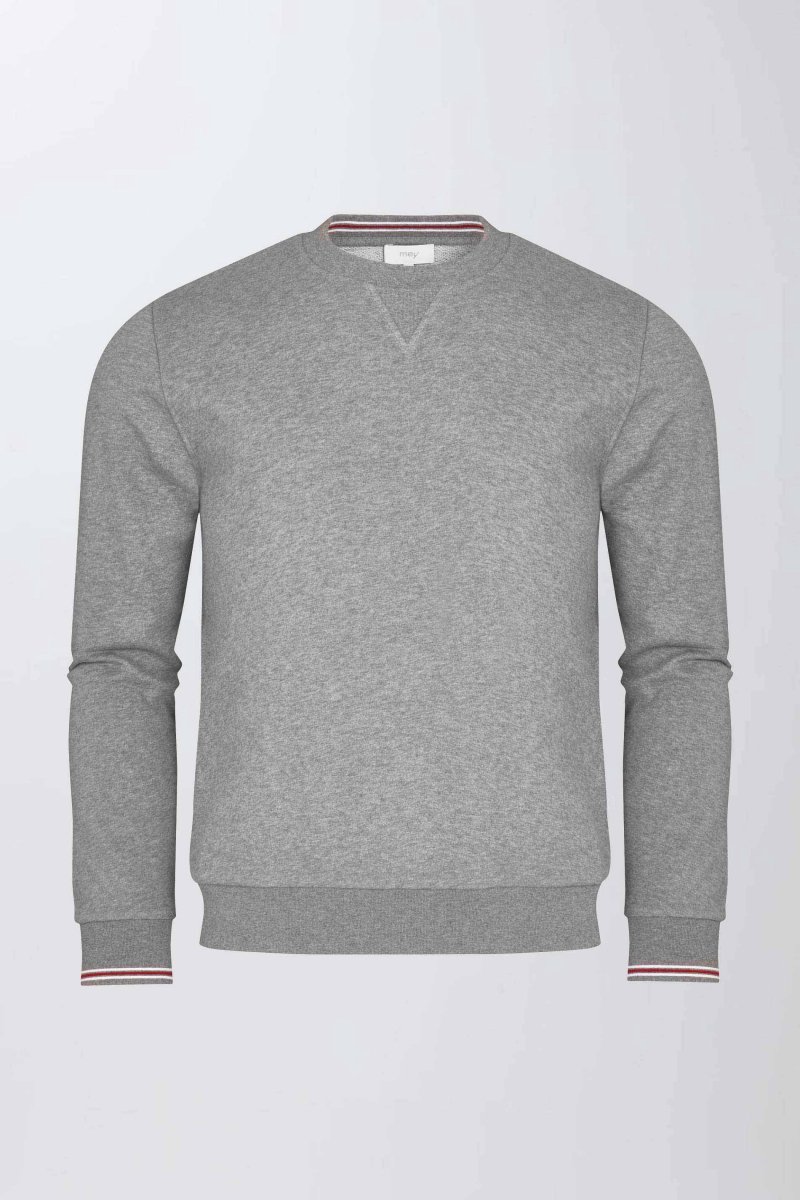 Mey Sweater Klamila Heren 30027 720 medium grey melange