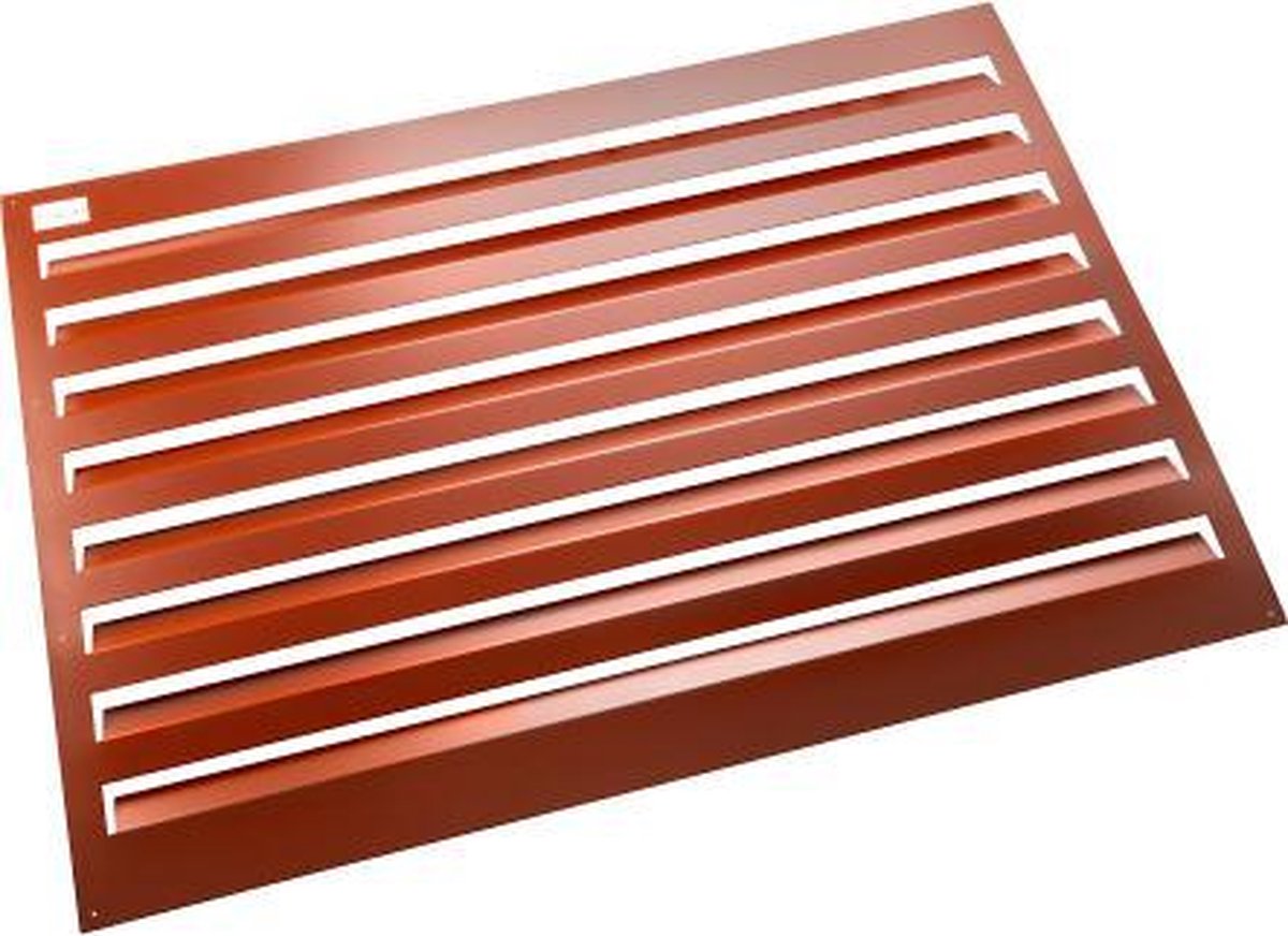 Evolar Achterplaat voor Airco Omkasting Steenrood XS