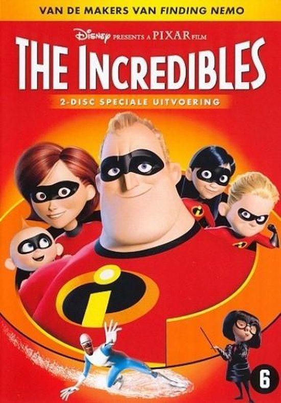 Cover van de film 'The Incredibles'