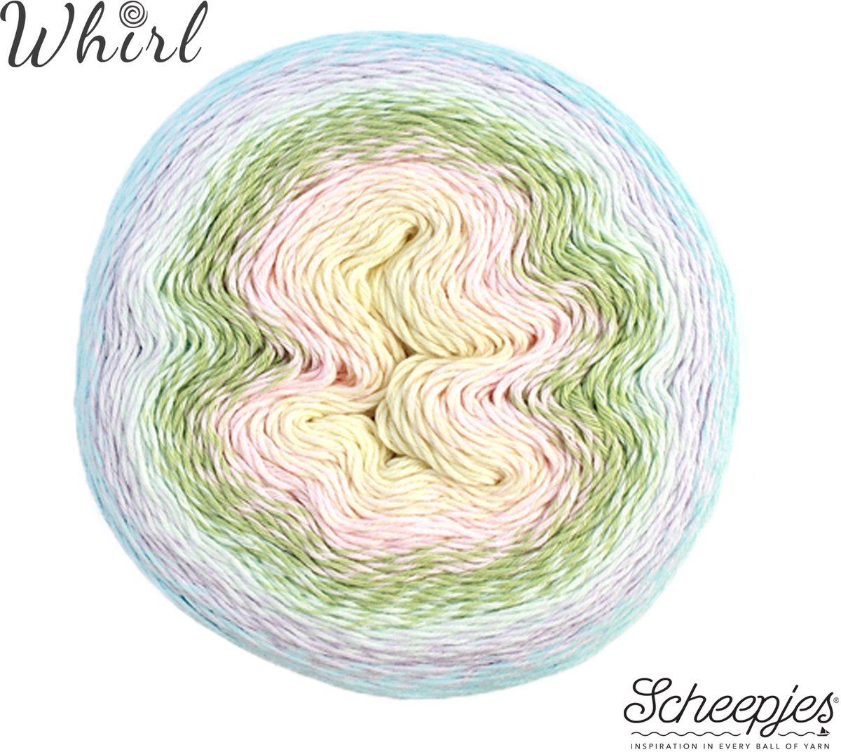 Scheepjes Whirl 1000m - Melting Macaron