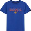 FC Barcelona T-shirt Barça - KIDS - 4 jaar (104) - blauw - officieel FC Barcelona product - 100% katoen