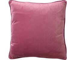 Dutch Decor FINN - Sierkussen 45x45 cm - velvet - effen kleur - Heather Rose - roze - Inclusief binnenkussen Dutch Decor FINN - Sierkussen 45x45 cm - velvet - effen kleur - Heather Rose - roze - Inclusief binnenkussen