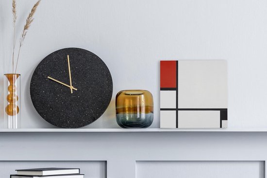 Toile Peintures Composition - Piet Mondrian - 20x20 cm - Décoration murale