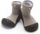 Attipas babyschoentje Bong-Bong brown, antislip baby schoenen maat 20 (6-12 maanden)