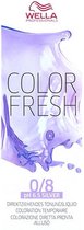 Semi-Permanente Kleur Color Fresh Wella 0/8 (75 ml)