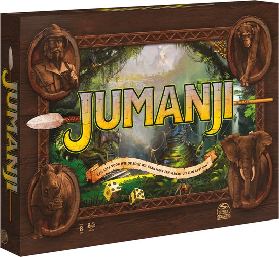 Thumbnail van een extra afbeelding van het spel Jumanji Het Spel - Avonturenbordspel