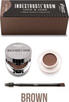 BPerfect Cosmetics - Indestructi’Brow Lock & Load Eyebrow Pomade & Powder Duo - Brown