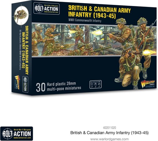 Afbeelding van het spel British & Canadian Army infantry (1943-45)