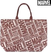 Handtas Marvel Handvatten Rood Beige