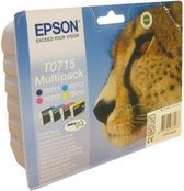 Originele inkt cartridge Epson C13T07154010 Zwart Geel Cyaan Magenta