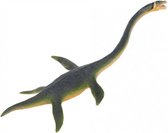 dinosaurus Elasmosaurus junior 25 cm rubber groen/geel