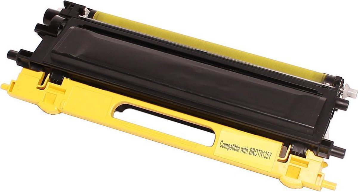 ABC huismerk toner geschikt voor Brother TN-135Y geel voor DCP-9040CN DCP-9042CDN DCP-9042CN DCP9045CDN DCP9045CN HL4040CDNLT HL4040CN HL4050CDN HL4050CDNLT HL4070CDW MFC9440CDW MFC9440CN MFC9445CDN
