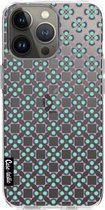 Casetastic Apple iPhone 13 Pro Hoesje - Softcover Hoesje met Design - Clover Print