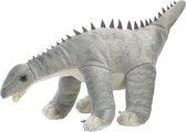 knuffel NHM Diplodocus 30 cm pluche grijs