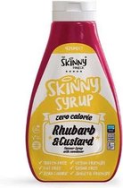 Skinny Food Co | Rhubarb & Custard Syrup | 1 x 425 ml  | Snel afvallen zonder poespas!